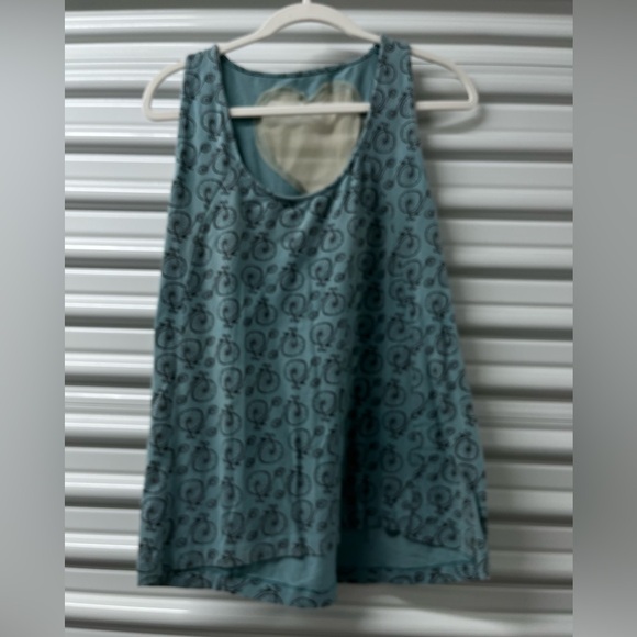 Effie's Heart Tops - Effie's Heart Green and Blue Boxy Tank Top